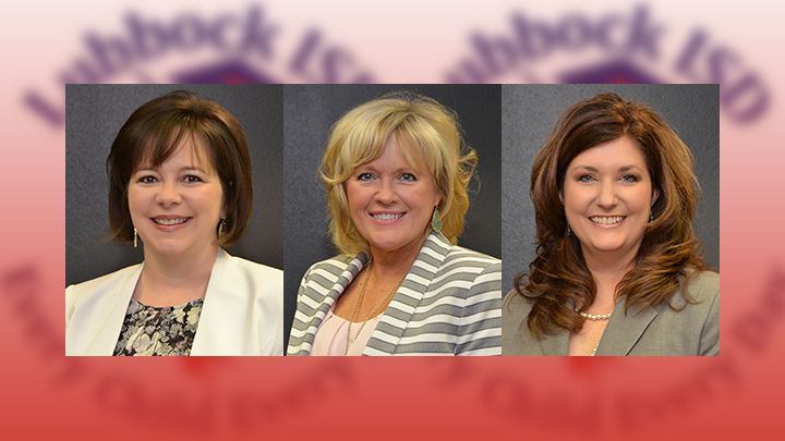 Mary Jane Poormon, Amy Kimbley, and Stacy Hurst from LISD 720