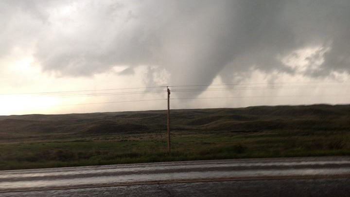 Tornado near Canadian Hemphill County 720