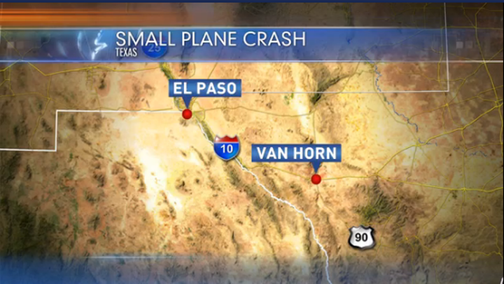 Small Plane Crash Near Van Horn (6-14-15) - 720