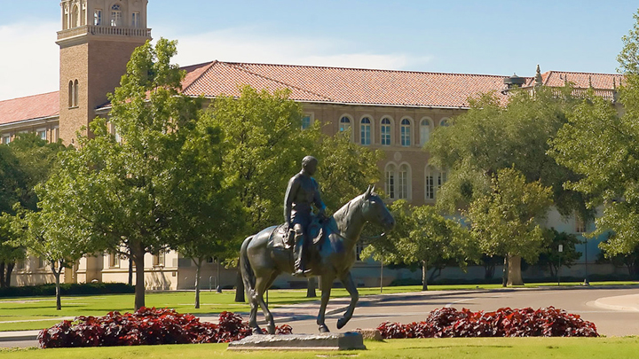 TTU Texas Tech Campus, Will Rogers Statue - 720