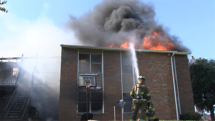 Wichita Falls Apartment Fire - 720