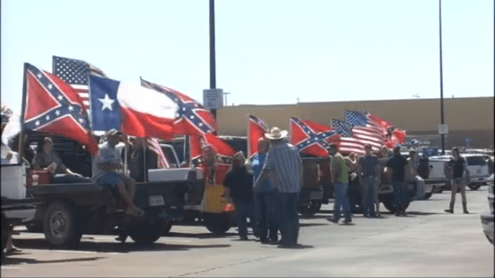 Confederate Flag Rally in Abilene (7-19-15) - 720