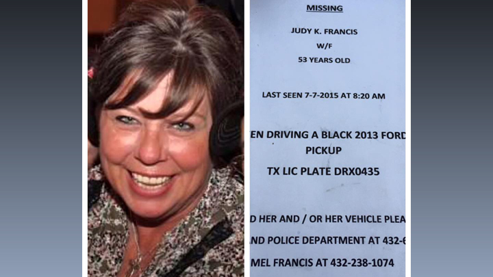 Judy Francis missing 720