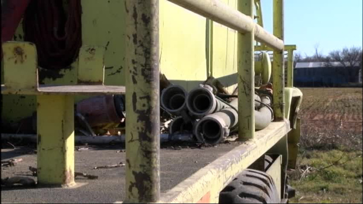 Eula Volunteer Fire Department Equipment and Vehicles Damaged From High Line Fire - 720