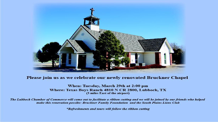 Renovated Bruckner Chapel Ribbon Cutting (3-29-16) - 720
