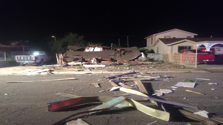 House Explosion in Hobbs, NM (8-2-16) - 720`