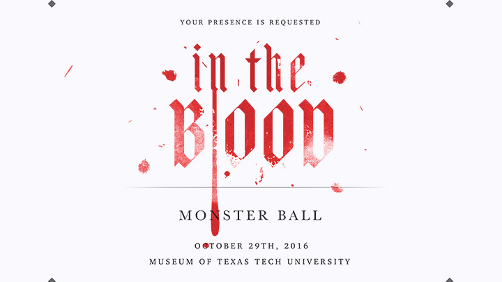 In the Blood Monster Ball TTU Museum