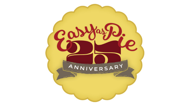Easy as Pie, 25th Anniversary Logo - 720
