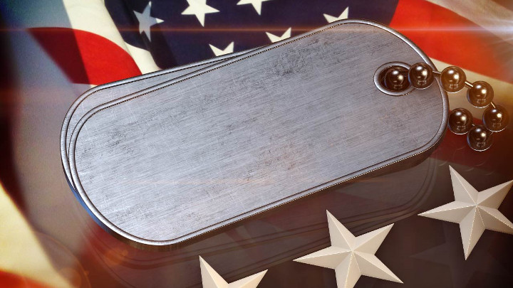U.S. Military, Veterans, Dog Tags, Veterans Day - 720