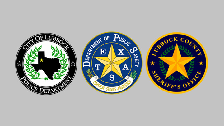 Lubbock Police, Texas DPS & Lubbock Co. Sheriff's Office Logos (LPD, DPS, LSO) - 720