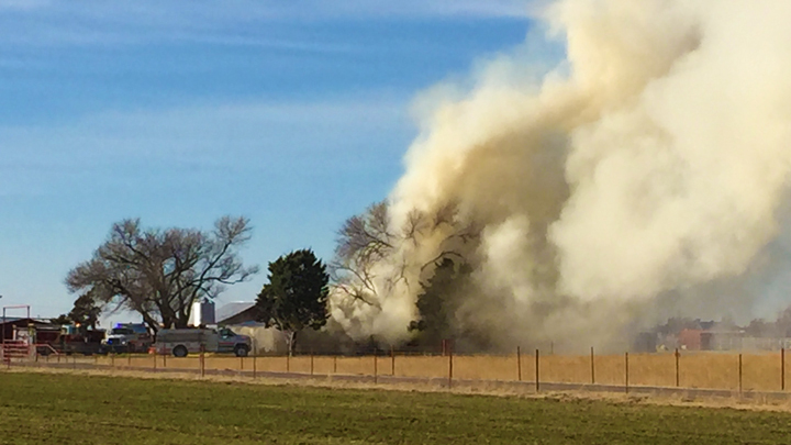 House Fire East Woodrow Road 720