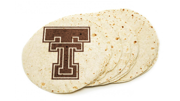 Tortilla Texas Tech 720 original image derived from public domain clker.com