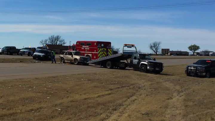 abernathy 3 vehicle Crash 720 3.13.17