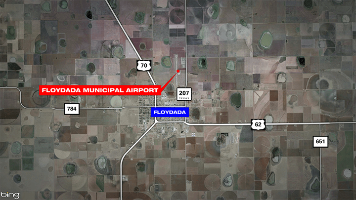 Floydada Municipal Airport Map - 720