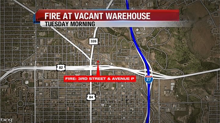 Warehouse Fire Map , 3rd Street & Avenue P (4-4-17) - 720