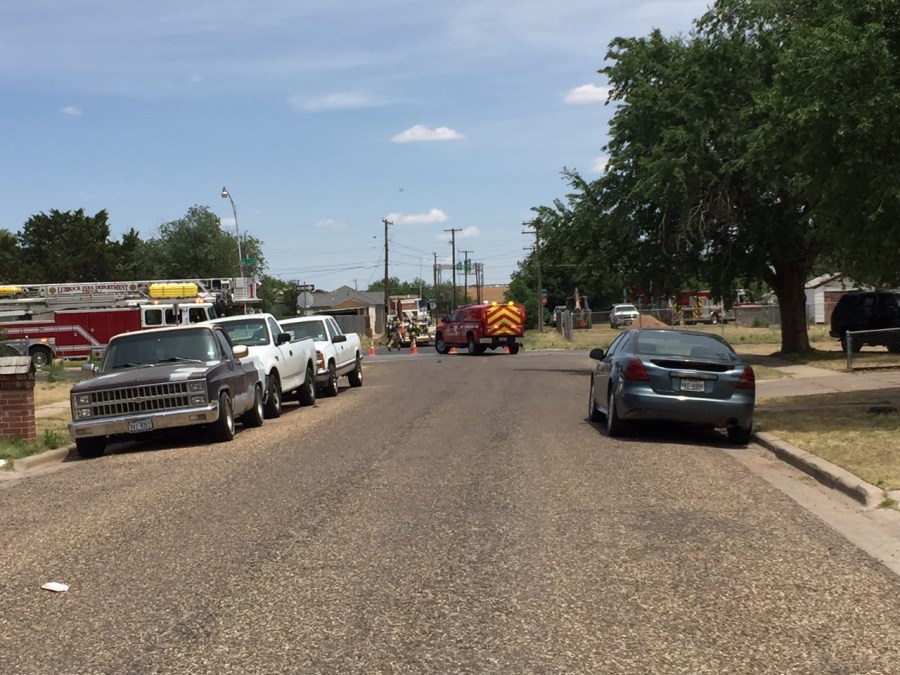 Gas Leak Central Lubbock