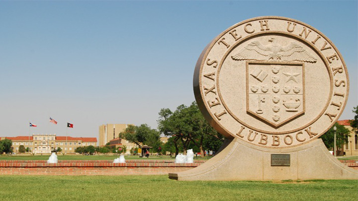 Texas Tech University Seal Statue - 720