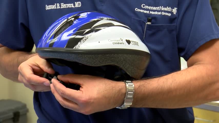 When buying a new bike, don't forget the helmet