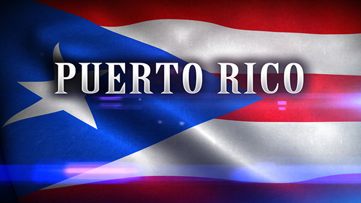 Puerto Rico Name & Flag - 720