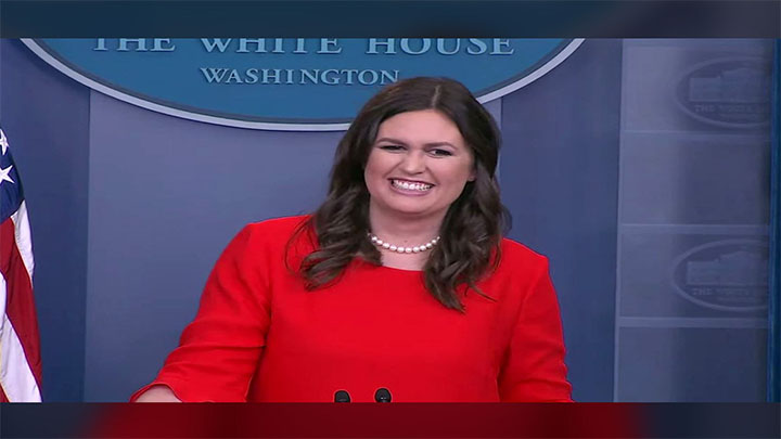 Sarah Huckabee Sanders, Press Secretary - 720