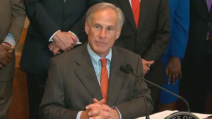 Governor Abbott in Dallas CNN 720