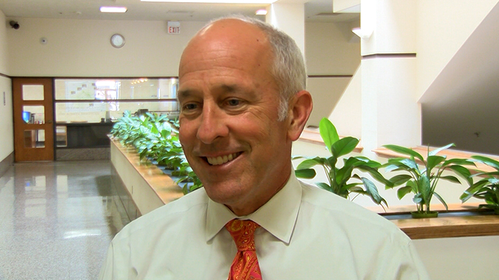Mayor Dan Pope at City Hall - 720