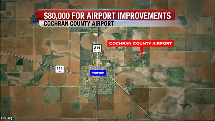 Cochran County Airport Gets $80,000 (2018) - 720