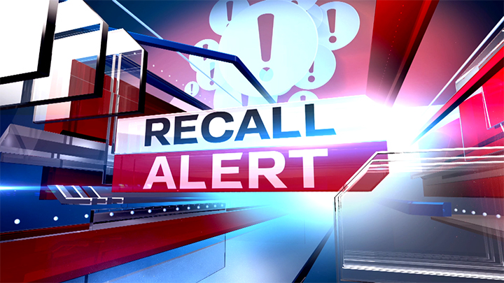 Recall Alert, KLBK Screen Capture - 720