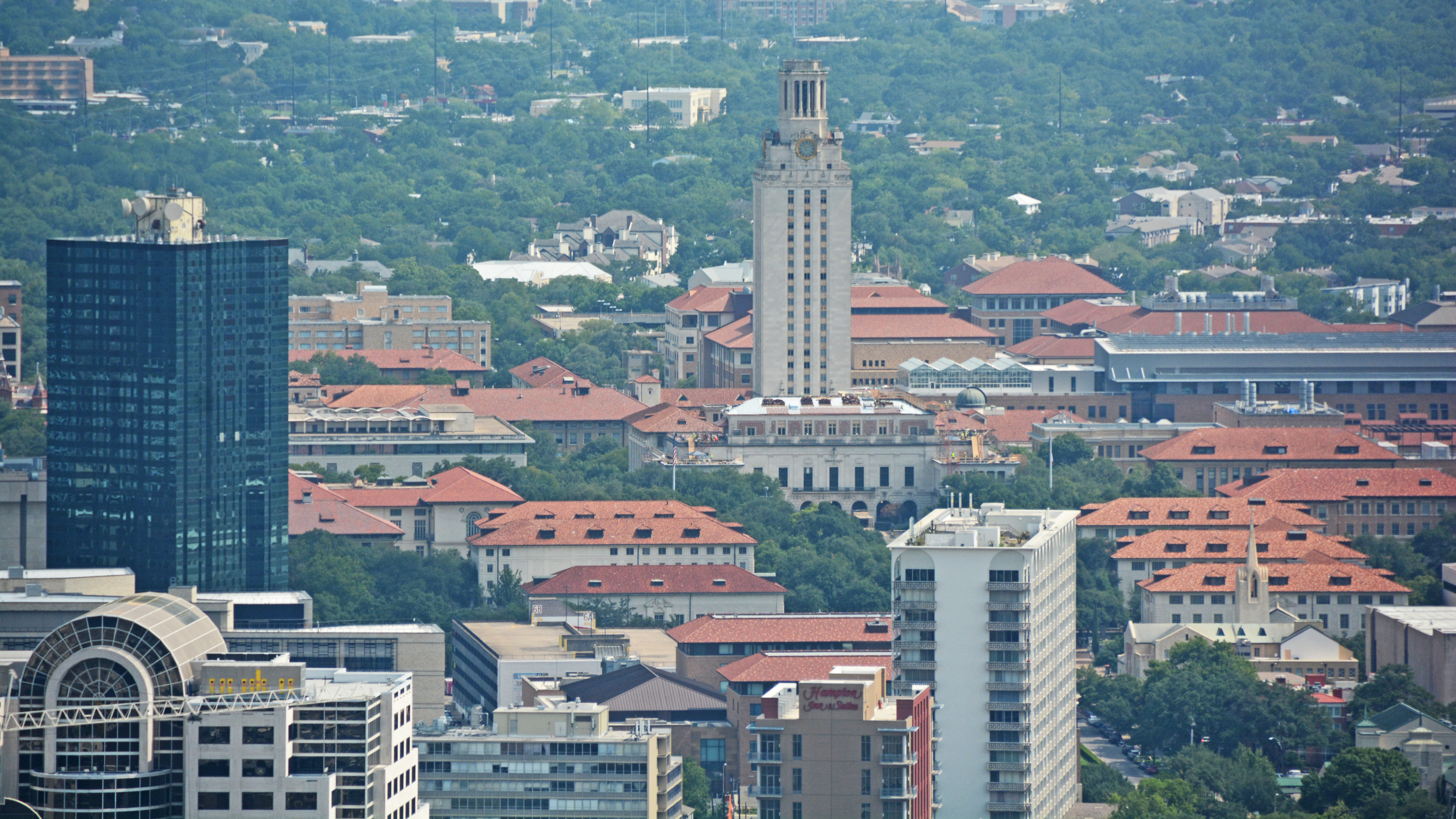 ut austin ut tower kxan