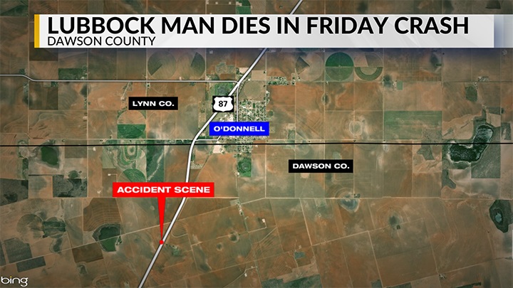 Fatal Rollover in Dawson County Map (2-1-19) - 72