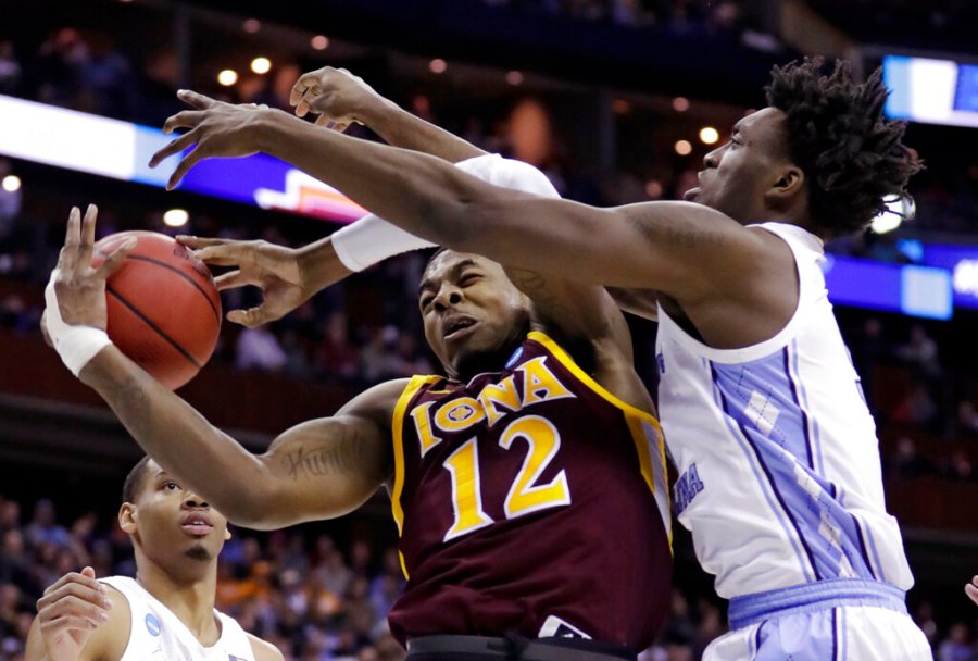 NCAA North Carolina Iona Basketball_1553345946415