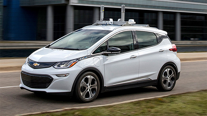 Chevy Volt, Self-Driving Car Photo - 720