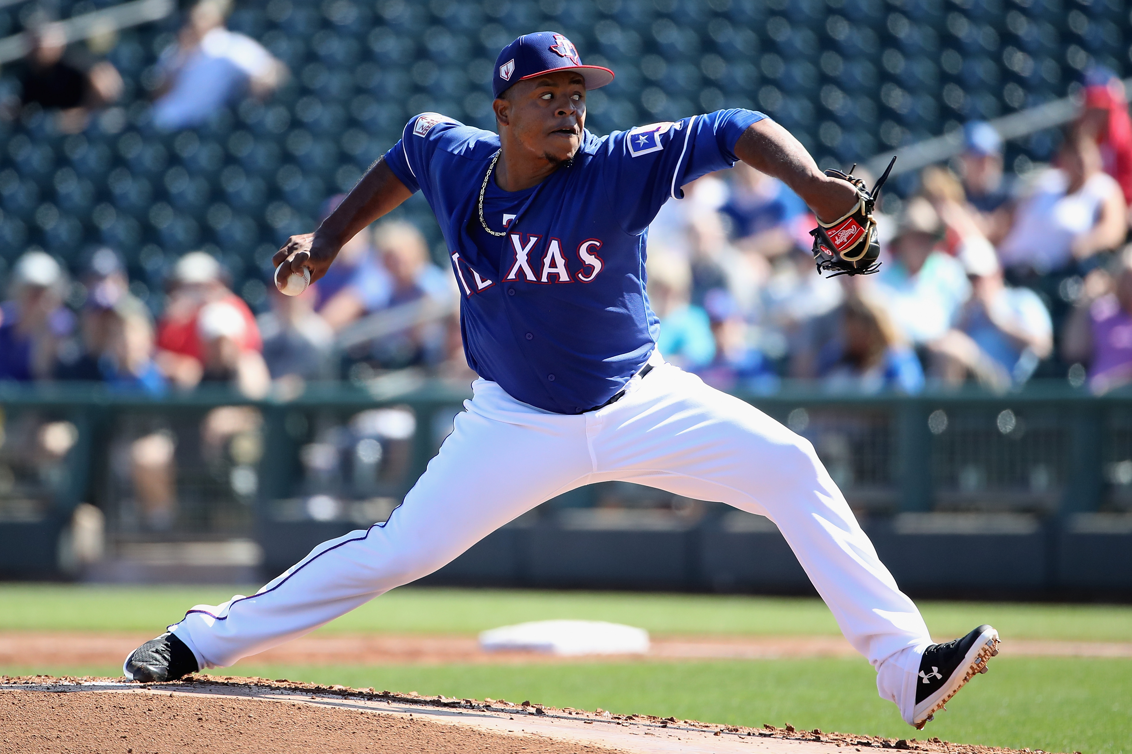 Edinson Volquez Texas Rangers Getty