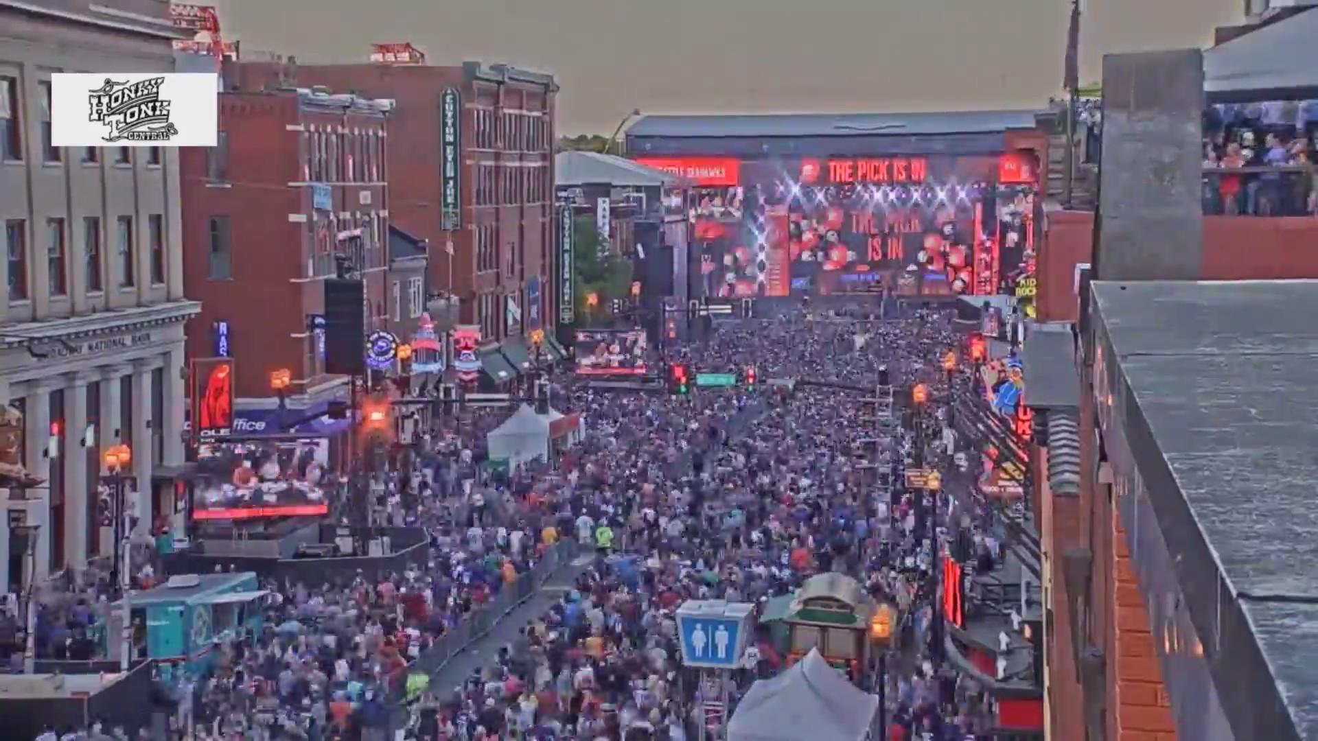NFL Draft Round 2 timelapse
