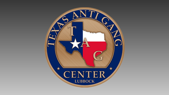 Texas Anti Gang Center logo 720 TAG logo