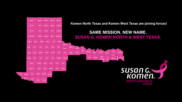 Komen West Texas and Komen North Texas Merger - 720
