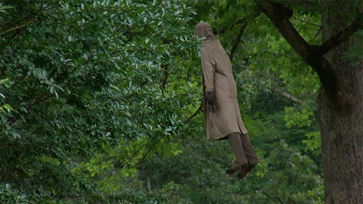 Mannequin Hanging From Arkansas Tree - 720