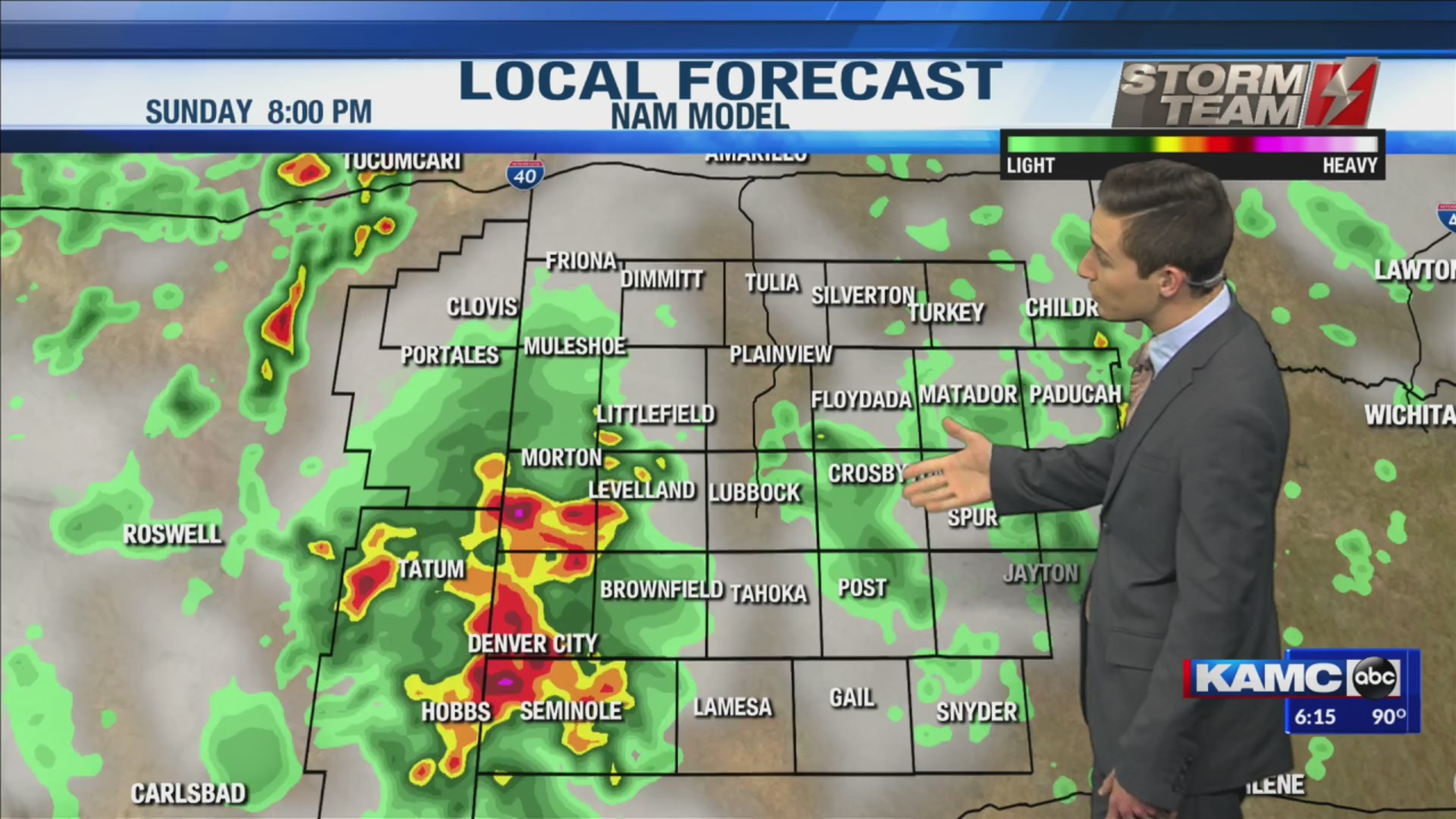 KAMC HD Evening Weather Webcast July 6th, 2019