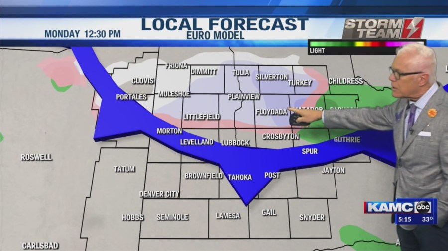 KAMC Weather Webcast with Meteorologist Ron Roberts: November 7th, 2019