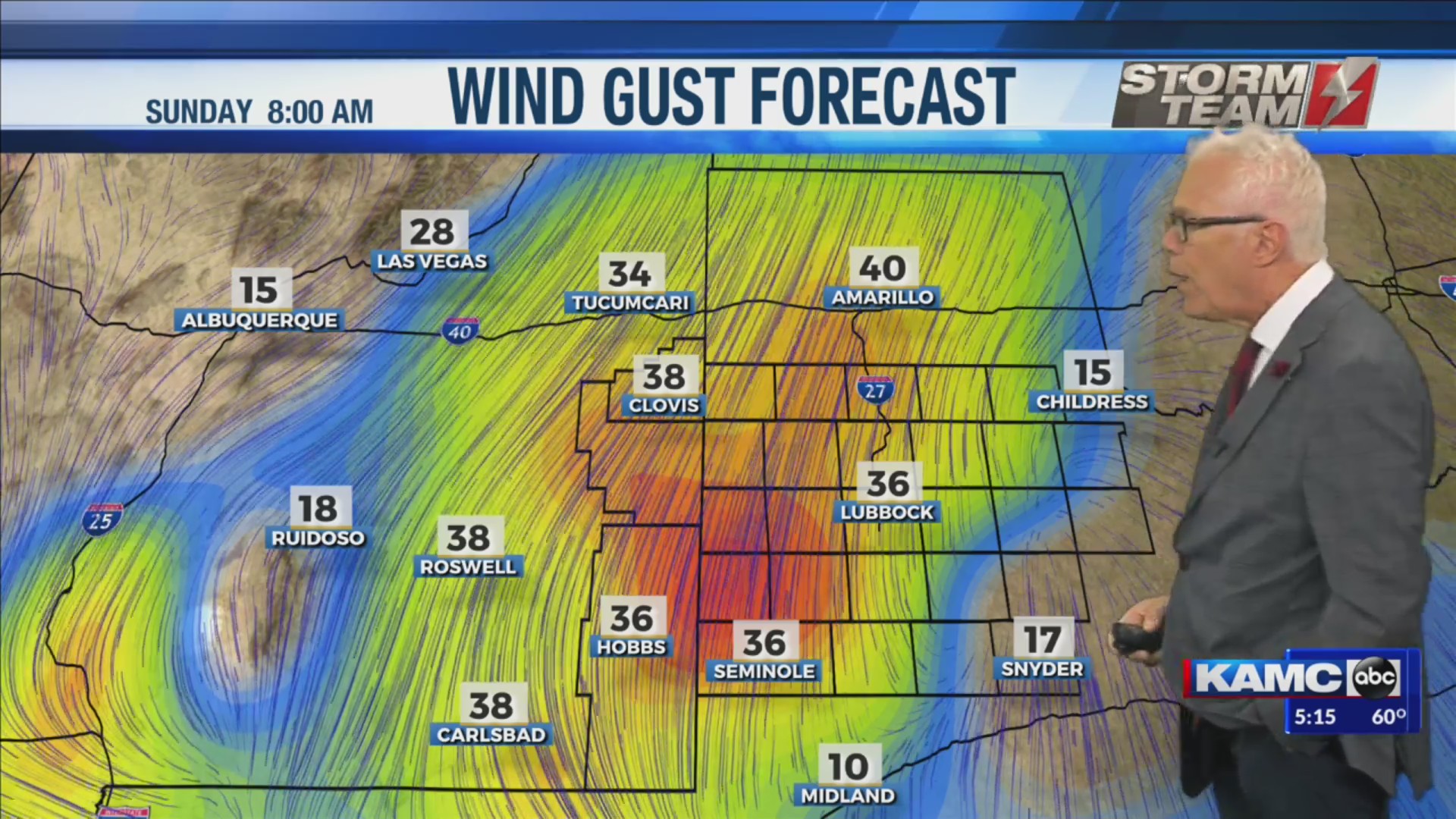 KAMC Weather Webcast with Meteorologist Ron Roberts: November 13th, 2019