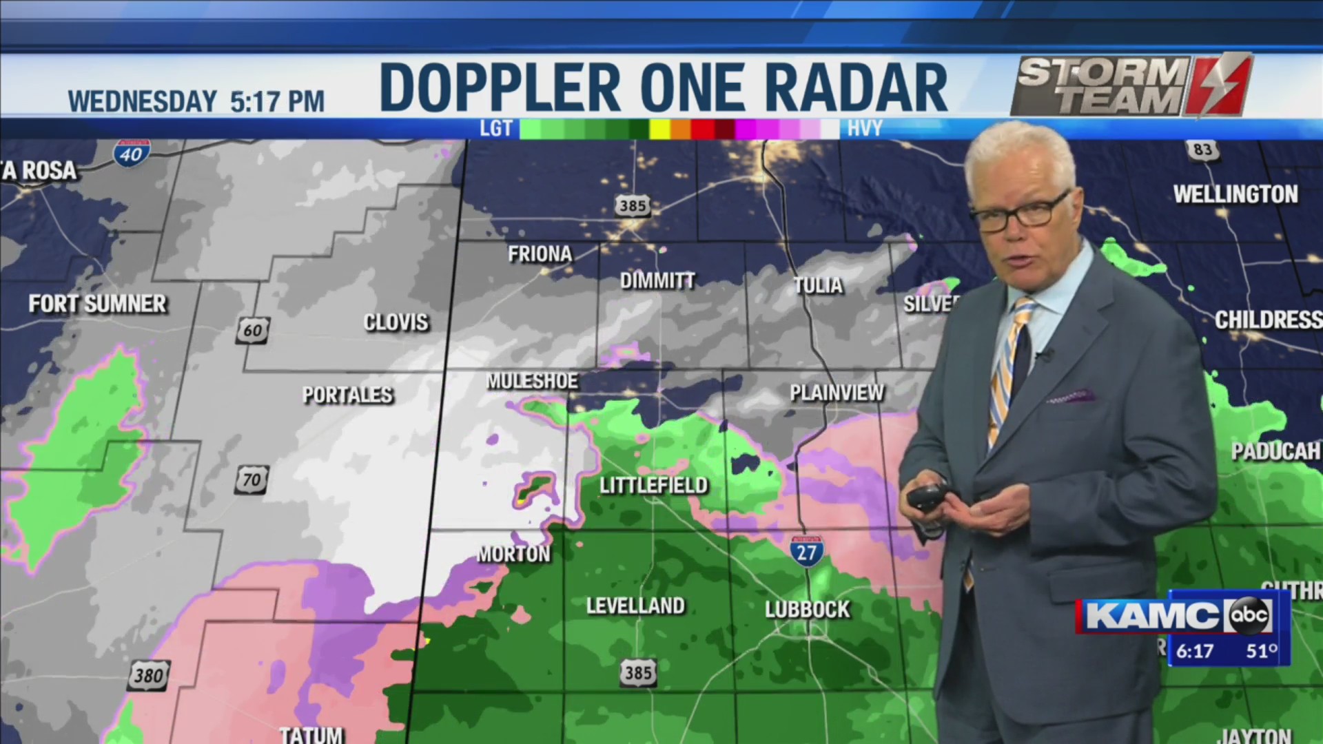 KAMC Weather Webcast with Meteorologist Ron Roberts: November 27th, 2019