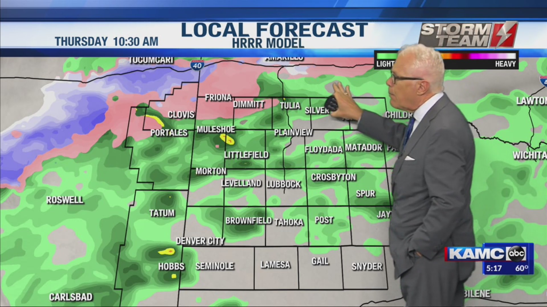 KAMC Weather Webcast with Meteorologist Ron Roberts: November 6th, 2019