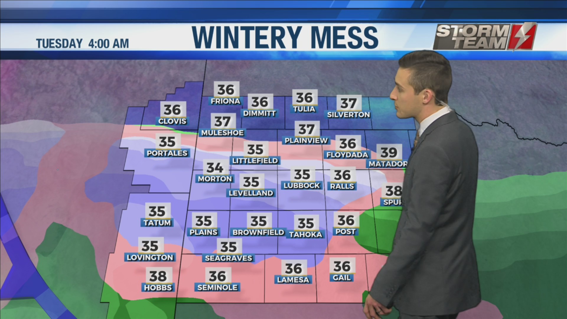 KAMC Weather Webcast with Meteorologist Jacob Riley: December 7th, 2019