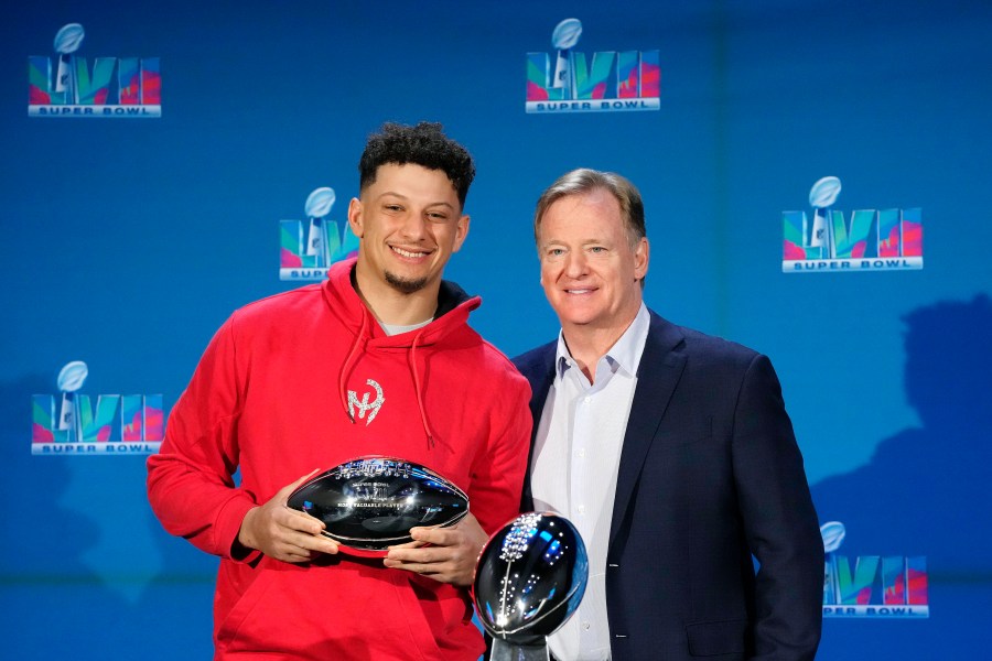 Roger Goodell, Patrick Mahomes